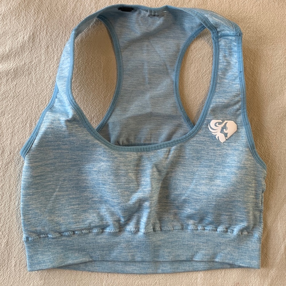 WOMEN’S BEST MOVE SEAMLESS SPORT’S BRA | BLUE MARL | MEDIUM